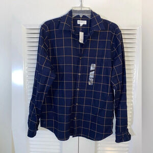 Gap flannel plaid button down shirt